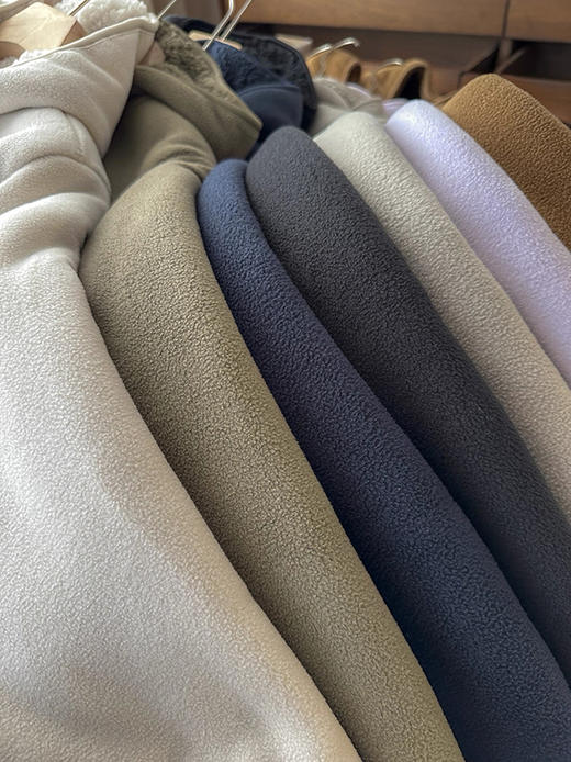 大厂订单！ O+标~男女高密度摇粒绒情侣连帽外套 商品图3