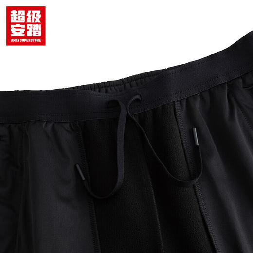 超级安踏防水加绒长裤男子秋冬保暖运动裤休闲通勤裤子152547505U 商品图3