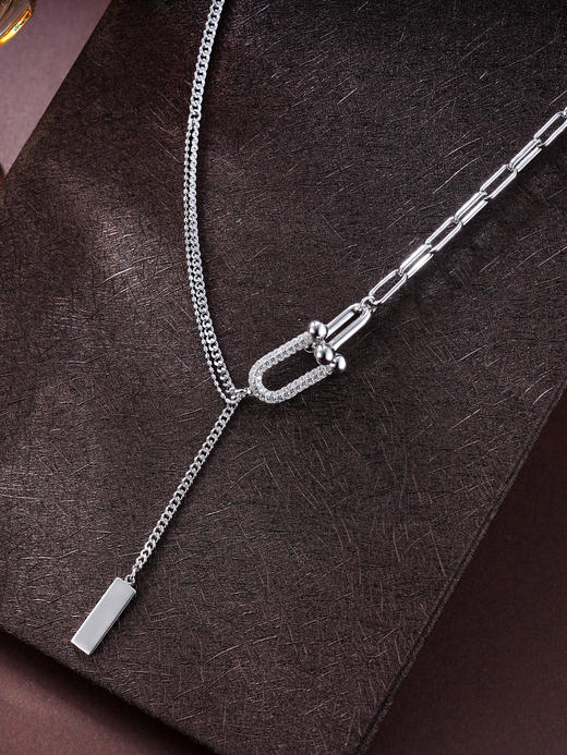 子佩集S925银【漫思】项链纯银【AJ00504】原创22501 商品图0
