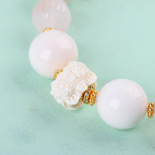 【遇善缘】粉晶牙雕手串  ZX2506252 商品图3