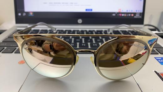 8053672895803 EMPORIO ARMANI 【复古轻奢】女式出行旅游拍照显脸小遮光圆框墨镜太阳镜 商品图2