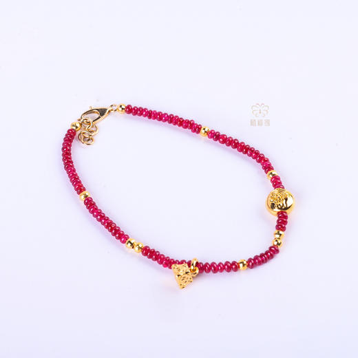 【鸿运】红宝石五条经手链   SL1251007 商品图3