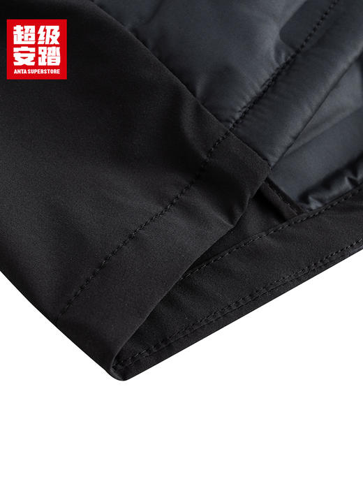 超级安踏轻薄立领羽绒服男士秋冬保暖修身弹力拼接运动夹克外套152546921U 商品图7