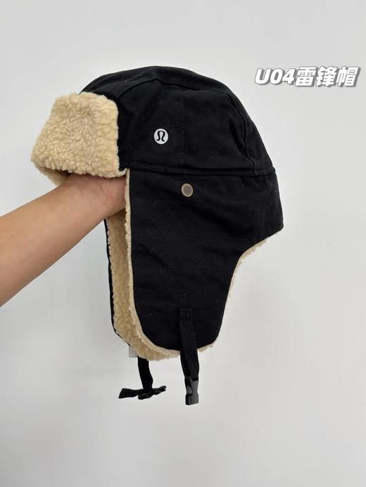 羊羔绒护耳雷锋帽飞行帽保暖头盔 商品图3