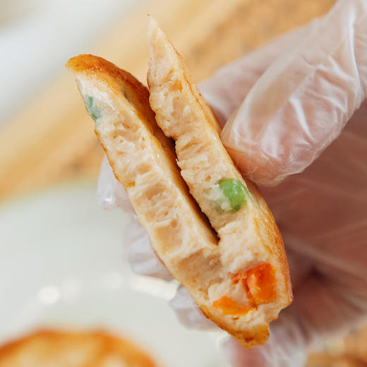 【三文鱼鱼饼】高蛋白+DHA "移动营养库" 鲜甜好味道~ 商品图1