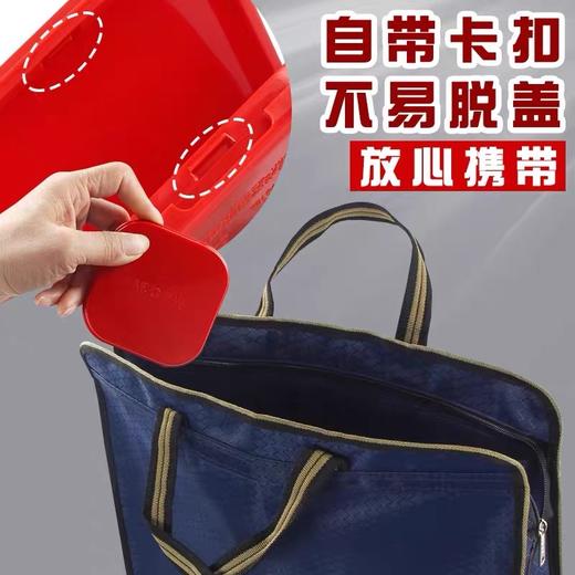 晨光文具 印台 红色秒干 盖章按指纹画押按手指便携式翻盖快干印台 1个 商品图4