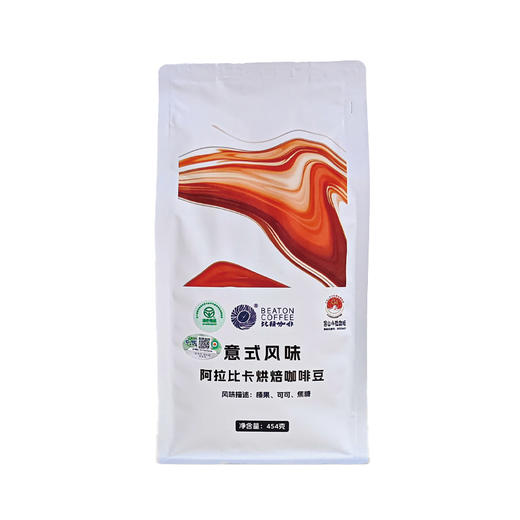 比顿咖啡 454g意式风味烘焙豆 商品图1