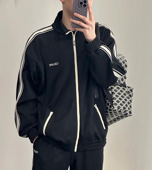 男款刺绣织带运动外套he008 商品图3