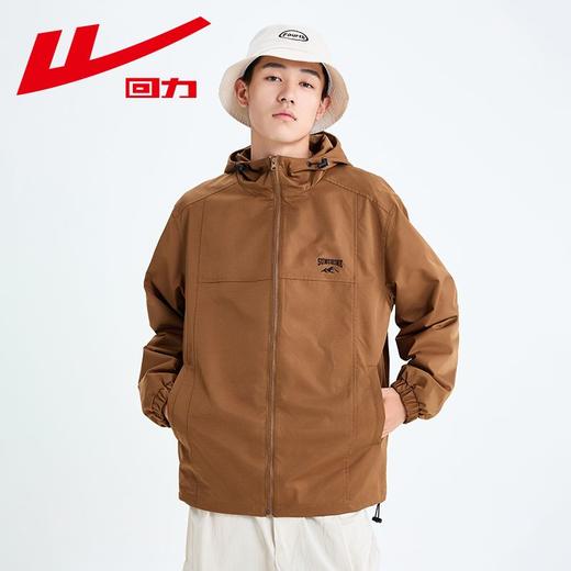 回力外套男春秋款美式休闲冲锋机能风连帽夹克宽松潮牌工装登山服 商品图3