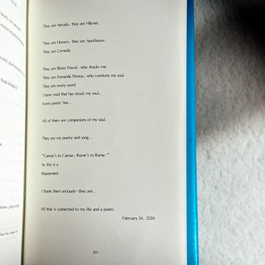 The Garden Beyond the Shore 彼岸花园 李爽诗集英译本 精装 商品图14