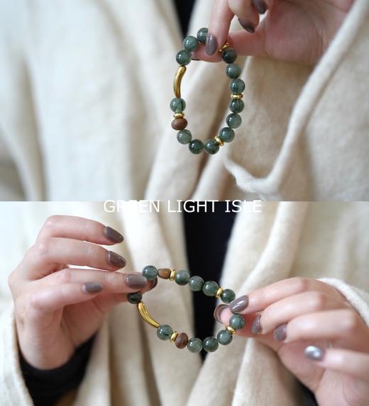 【茶歇】“事业机遇加速器”喜木 满发绿发晶/奇楠沉香 商品图1