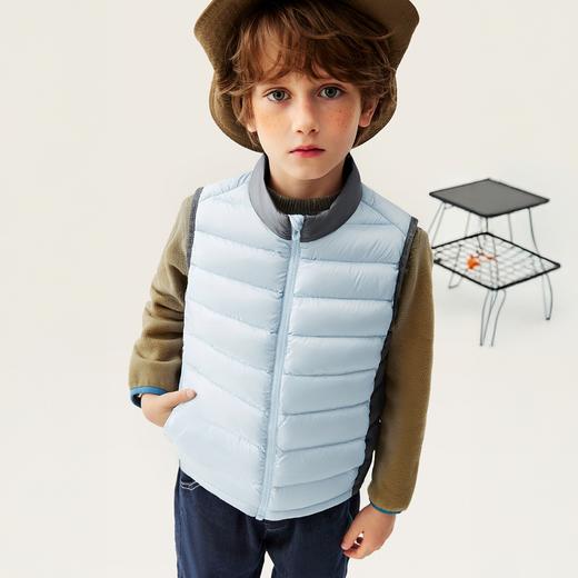 【三防】迷你巴拉男女童防风保暖连帽羽绒服宝宝立领羽绒马甲 商品图3