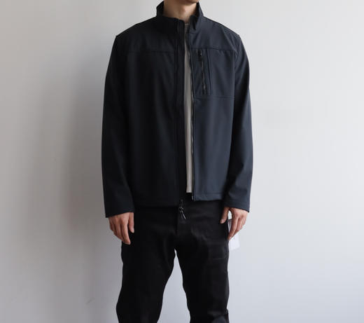 西K元单 纯色立领加绒拉链夹克外套 WT926 商品图1