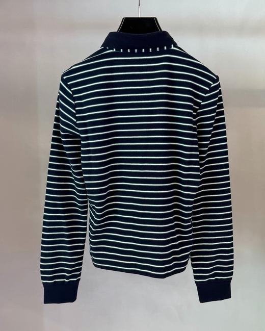女款条纹长袖polo衫he008 商品图1