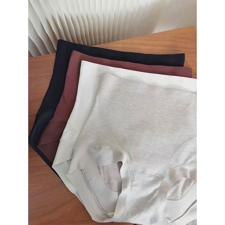 【内裤非质量问题不退换】暖腹黑科技！云感磨毛中高腰内裤 暖腹护肚 棉蚕丝底裆 3D剪裁不卷