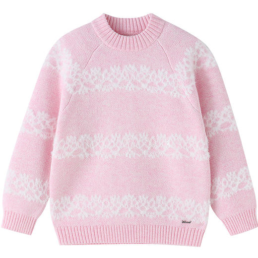 【实体店同款】女童长袖针织衫冬季新款安奈儿童装AG544067 商品图7