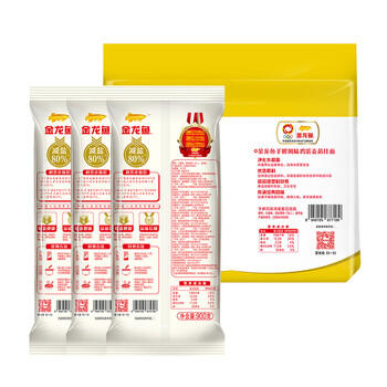 金龙鱼家常系列 手擀风味 鸡蛋麦芯挂面面条 组合装900g*3 炸酱面拌面 商品图0