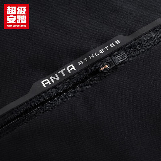 超级安踏防水加绒外套男秋冬运动训练夹克休闲连帽上衣152547604U 商品图7