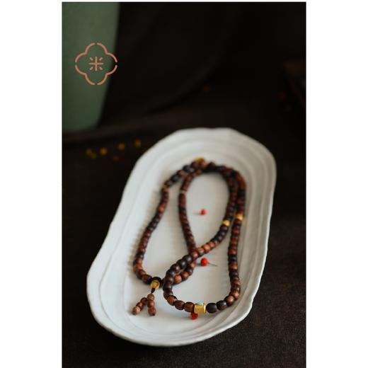 米马饰物 天然海南降真108子老型珠手钏 经典香品 理身心 辅助养护 商品图4