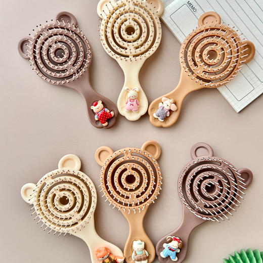 可爱少女心熊头按摩梳梳子-纪念日百货门店同款167948733 商品图2