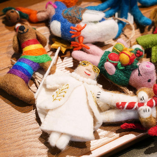 北京仓｜Felt So Good-Faith the Fairy Godmother-仙女教母 费思 羊毛毡 挂件［英国设计师］ 商品图6