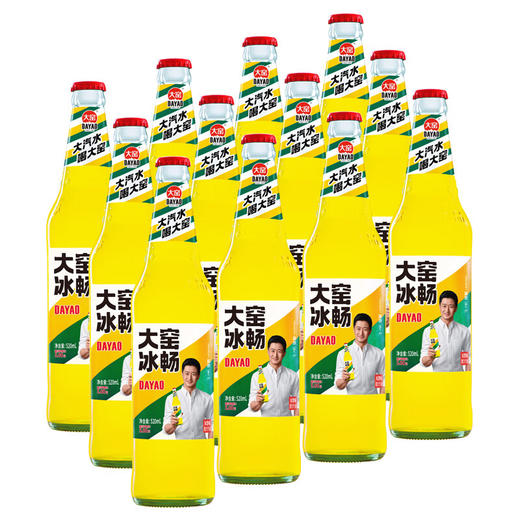 大窑冰畅凤梨味果汁汽水 520ml 商品图2