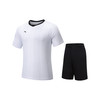 超级安踏男子速干足球套装透气亲肤比赛服运动短袖短裤152541201U 商品缩略图0