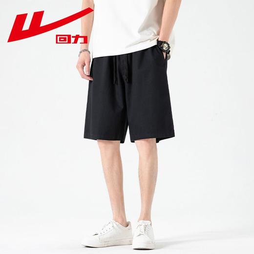 回力工装短裤男2025夏季新款宽松休闲五分裤潮牌薄款透气运动裤子 商品图0