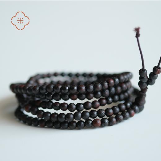 米马饰物 天然海南降真216子圆珠素圈手钏 养护身心 适合更年期的我 商品图4