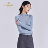 【三色可选】【100%绵羊毛】乔万尼新品云柔亲肤半高领长袖羊毛衫打底衫ED4M805 商品缩略图1