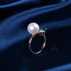 【蝶舞花园】祖母绿珍珠戒指   ZZ12506025 商品缩略图4