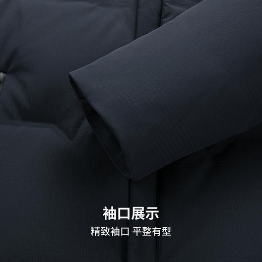 【门店新品&白鸭绒】圣得西25冬季甄选白鸭绒可拆卸帽厚羽绒服 商品图8