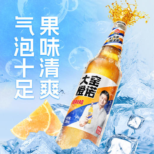 大窑嘉宾橙味汽水 520ml 商品图4