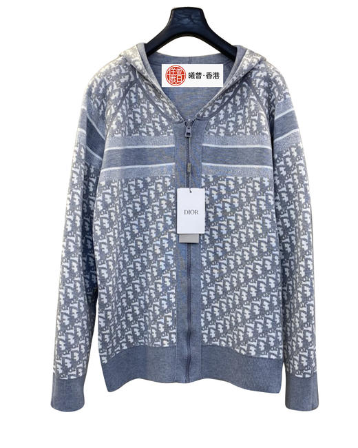 中性款羊毛双面穿针织开衫毛衣hu010 商品图0