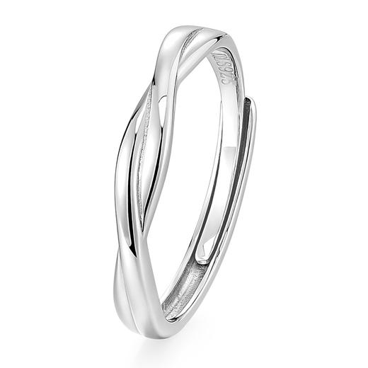 卡蒂罗KADER 无限眷恋情侣对戒 蝴蝶结钟爱久久轻奢小众原创可调节一对设计 闪耀吸睛恋爱频率#好运 商品图3