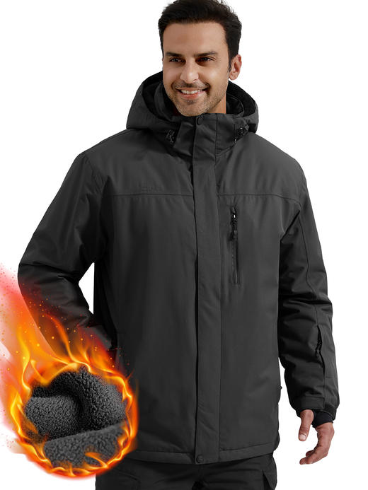 【防水防风 加厚加绒 耐造抗寒】冬季硬核保暖户外战术装载滑雪棉服ds（zb） 商品图11