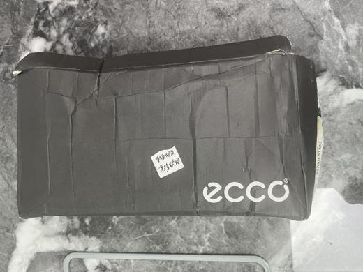 瑕疵ECCO/爱步 男士舒适真皮软面圆头系带休闲板鞋 柔酷857664 商品图3