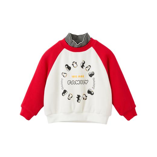 Cucutas男幼童卫衣CY25WIW542中国红/黑色（90#-130#） 商品图11