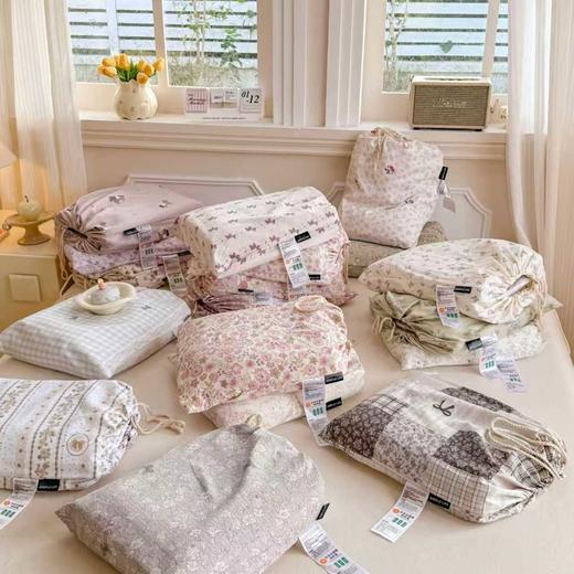 【多妈团购 云感四件套】亲肤舒适 吸湿透气，四季皆宜，被角绑带，不移位，活性印染可机洗，排汗透气-南通智锦 商品图7