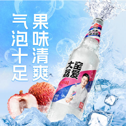 大窑荔爱 荔枝味果味汽水 520ml 商品图3