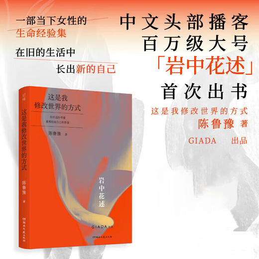 岩中花述 全四册 陈鲁豫著 知名媒体人、主持人、译者陈鲁豫领衔创作 商品图2