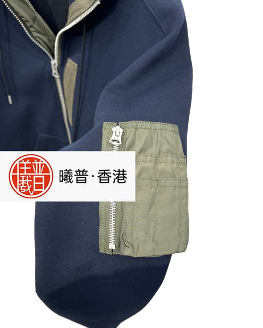 男款拼接连帽卫衣外套la 商品图2