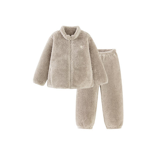 【暖芯绒】迷你巴拉冬季新儿童双面绒家居服宝宝保暖厚款睡衣 商品图4