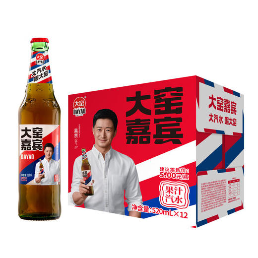 大窑嘉宾果味汽水 520ml 商品图1