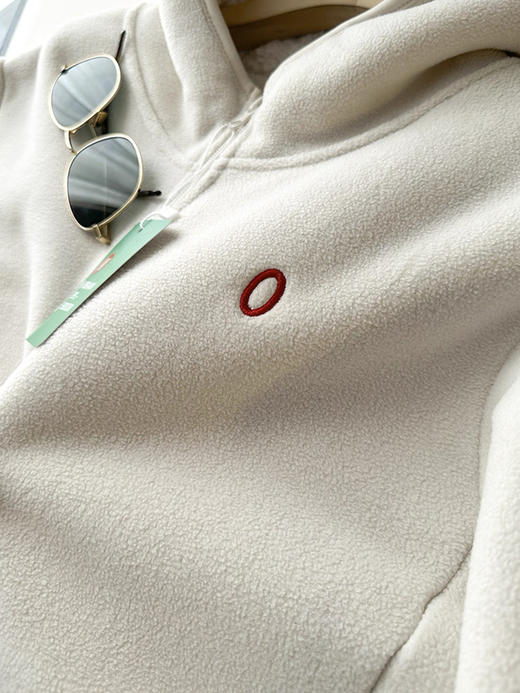 大厂订单！ O+标~男女高密度摇粒绒情侣连帽外套 商品图9