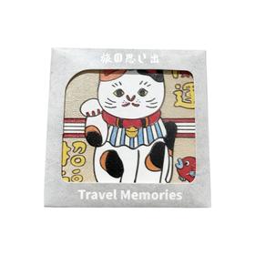momobox 冰箱贴 旅忆系列 招财猫 5.8*5.8cm 纪念品 旅行手信