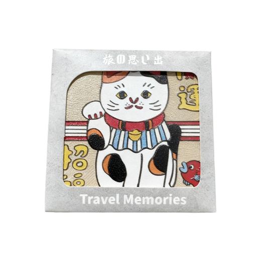 momobox 冰箱贴 旅忆系列 招财猫 5.8*5.8cm 纪念品 旅行手信 商品图0
