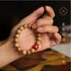米马饰物 来自越南 白木沉香 配非遗手工大漆珠手钏 味清而雅 商品缩略图0