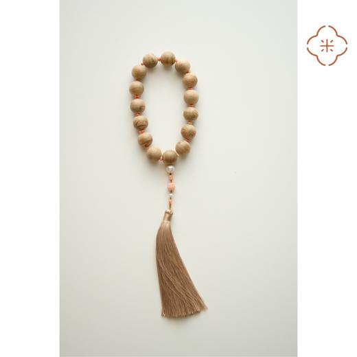 米马饰物 野生印尼土沉 14子配日本桃shanhu手钏 收藏之品 商品图4