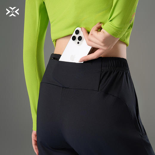 有为者/男女休闲健身跑步长裤后兜防汗手机仓吸湿速干日常训练长裤 商品图4